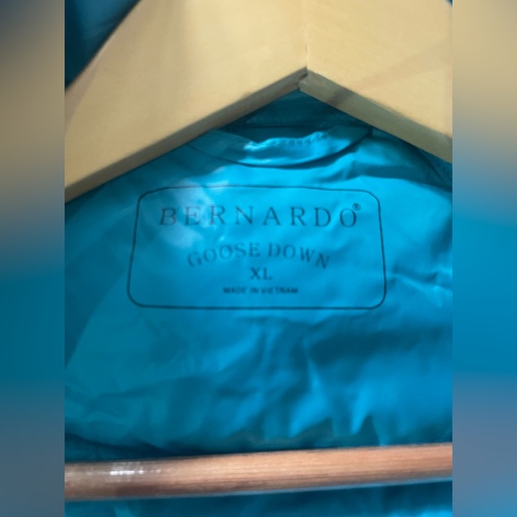 Goose down Blue Puffer Vest - Picture 4 of 4